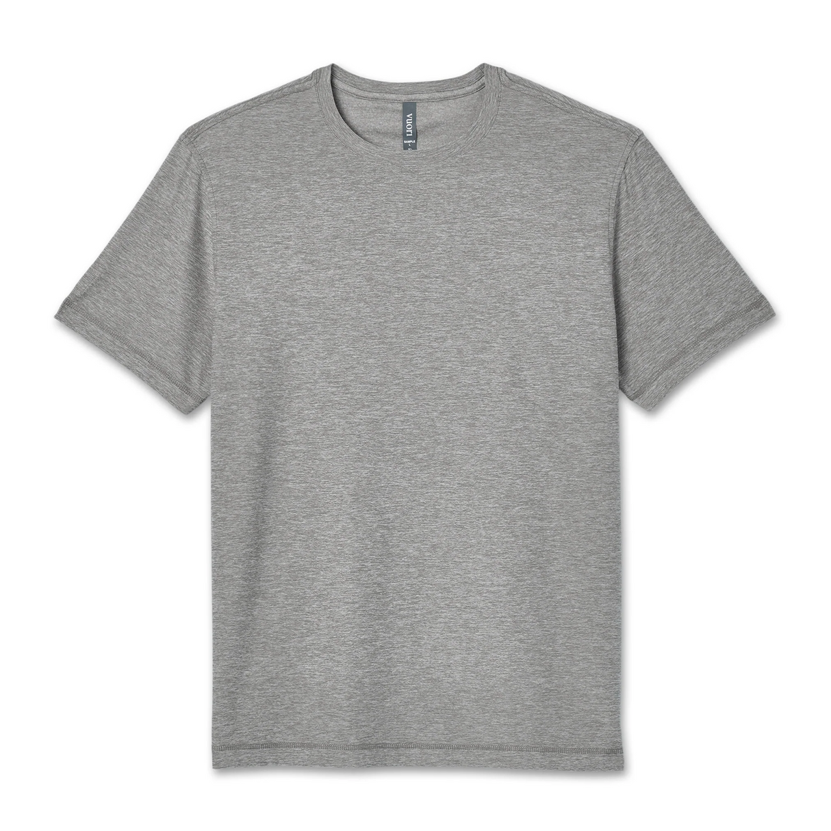 Vuori Strato Tech Tee (Men) - Heather Grey
