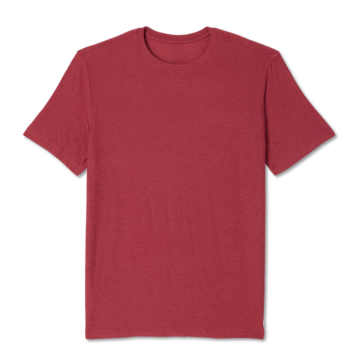 Vuori Strato Tech Tee (Men) - Sour Cherry Heather