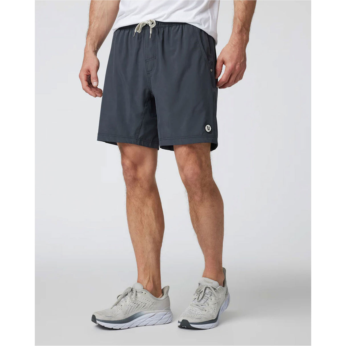 Vuori Kore 7" Lined Short (Men) - Charcoal Apparel - Bottom - Short - The Heel Shoe Fitters
