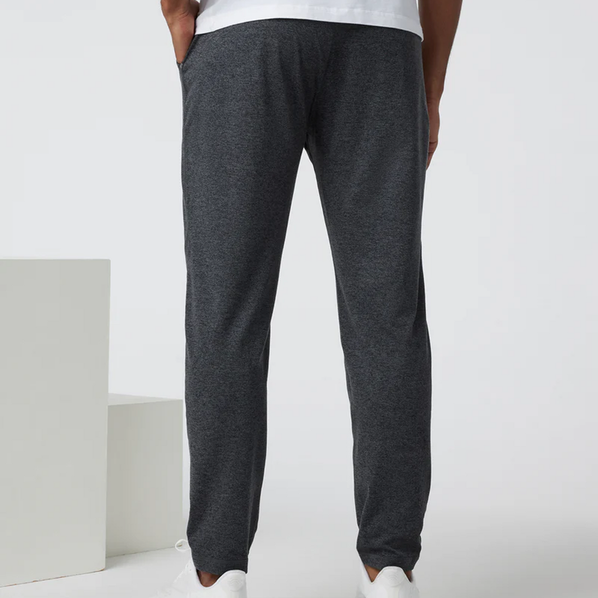 Vuori Ponto Athletic Slim Fit Pant 30" (Men) - Charcoal Heather Apparel - Bottom - Pant - The Heel Shoe Fitters