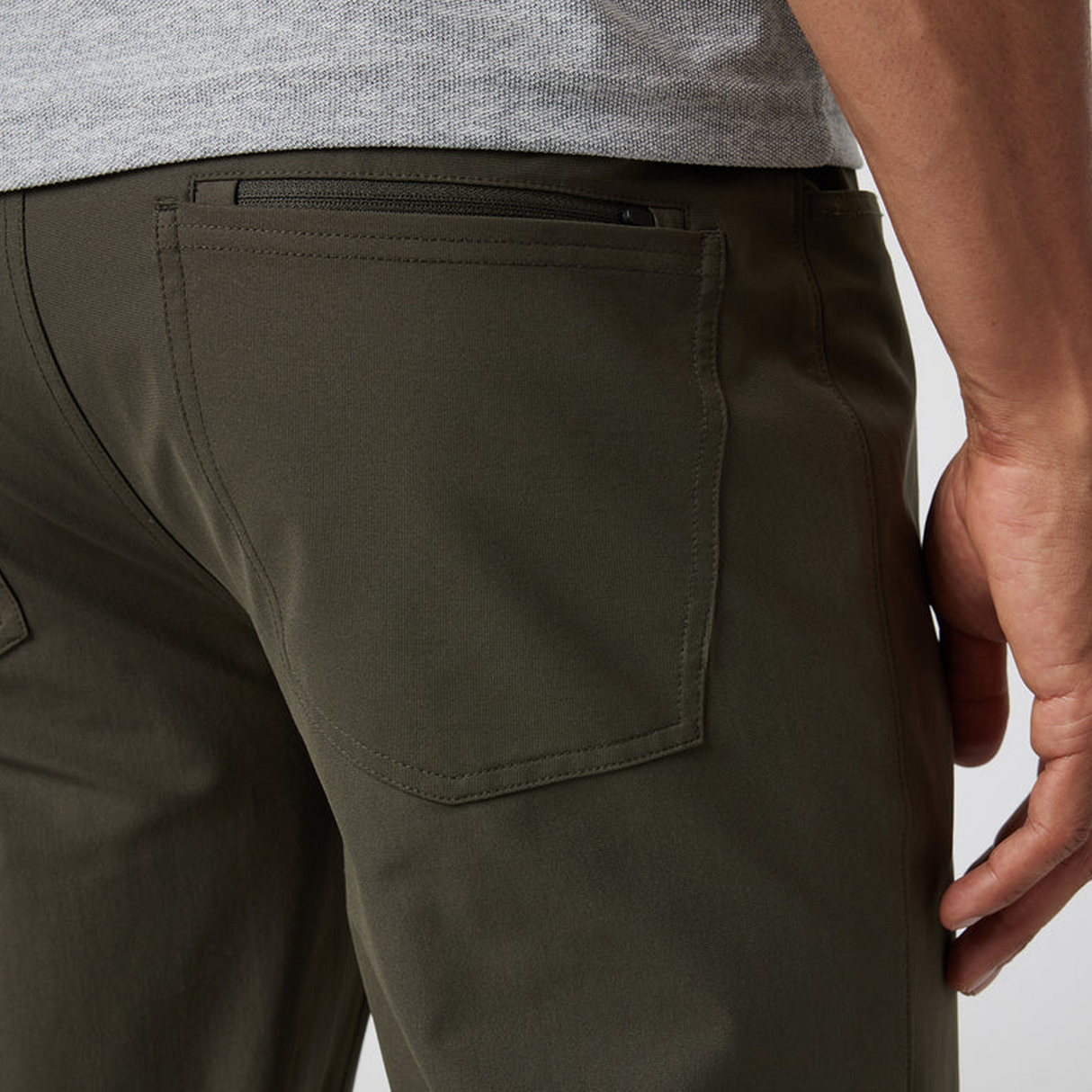 Vuori Meta Athletic Slim Fit Pant 32" (Men) - Dark Oregano Apparel - Bottom - Pant - The Heel Shoe Fitters