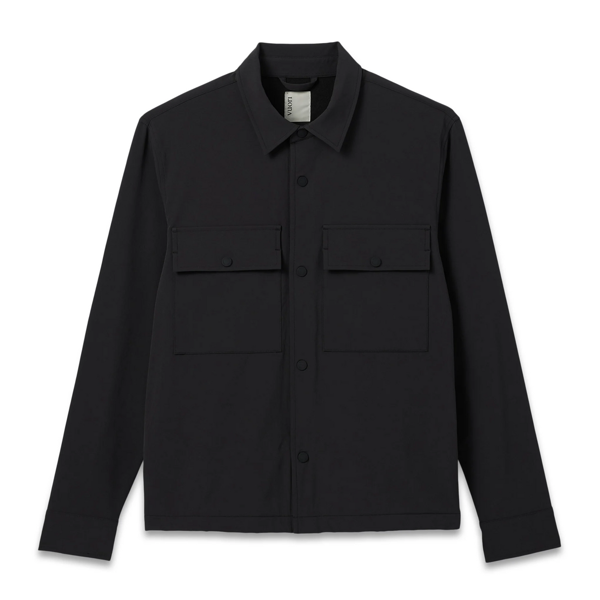 Vuori Lawson Tech Shirt Jacket (Men) - Black