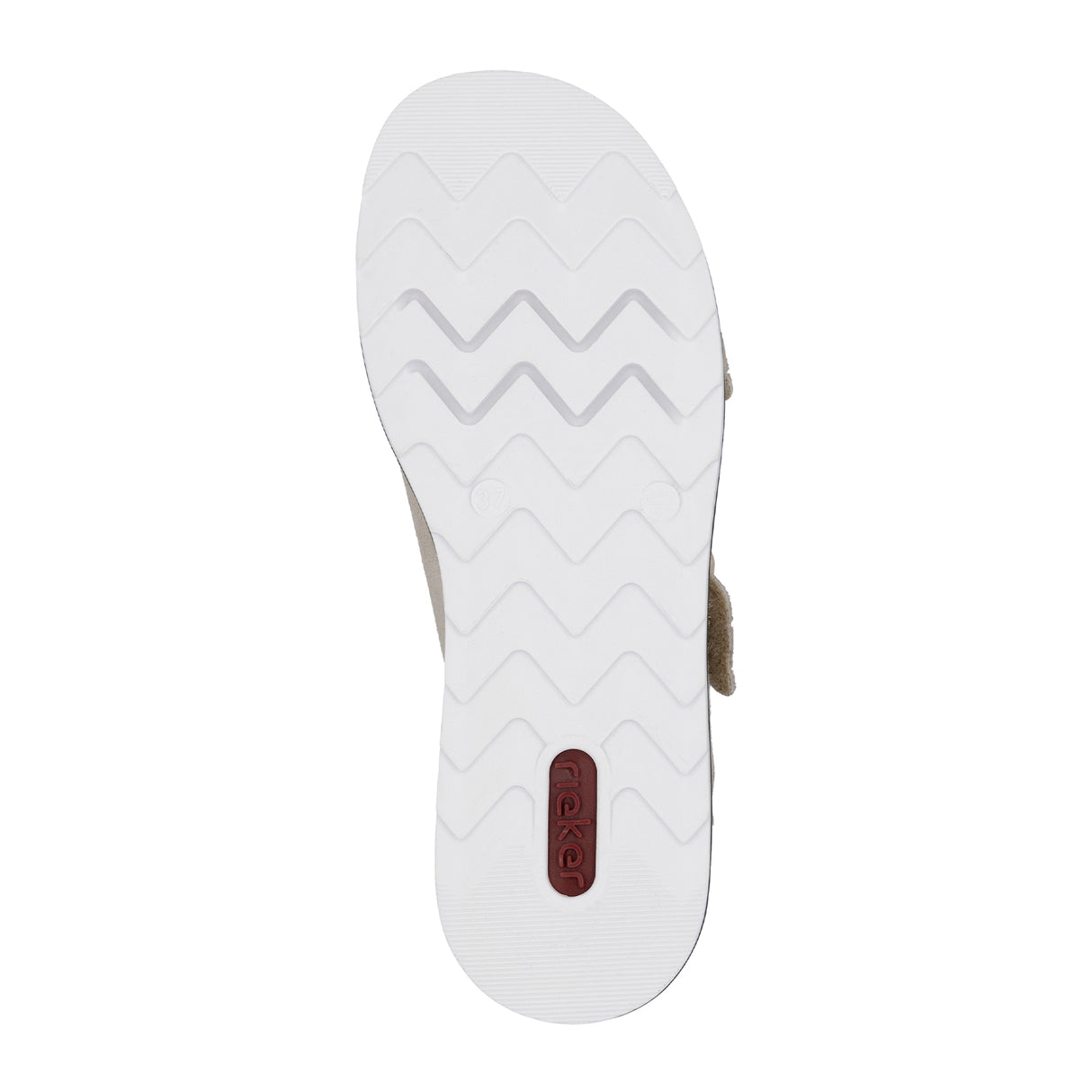 Rieker Regina V7955 Slide Sandal (Women) - Iceberg/Nude Sandal - Slide - The Heel Shoe Fitters