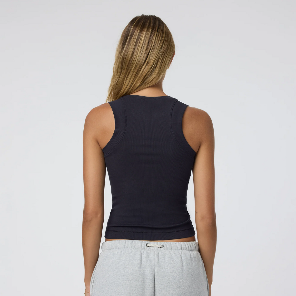 Vuori Pose Modern Tank (Women) - Black Apparel - Top - Tank - The Heel Shoe Fitters