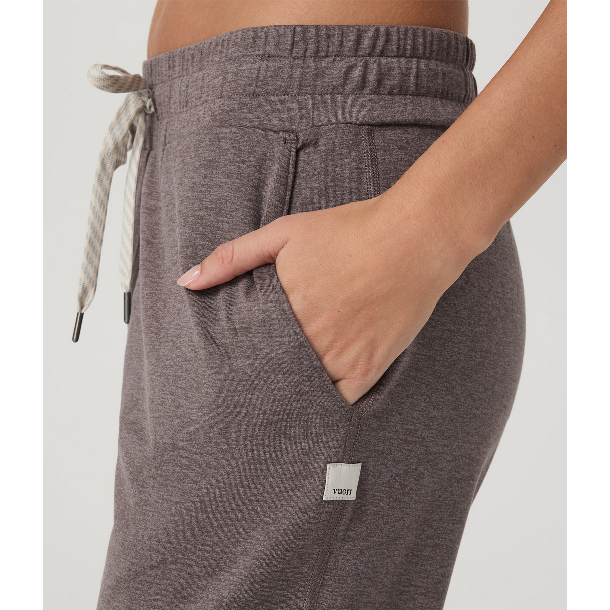 Vuori Performance Jogger (Women) - Huckleberry Heather Apparel - Bottom - Pant - The Heel Shoe Fitters