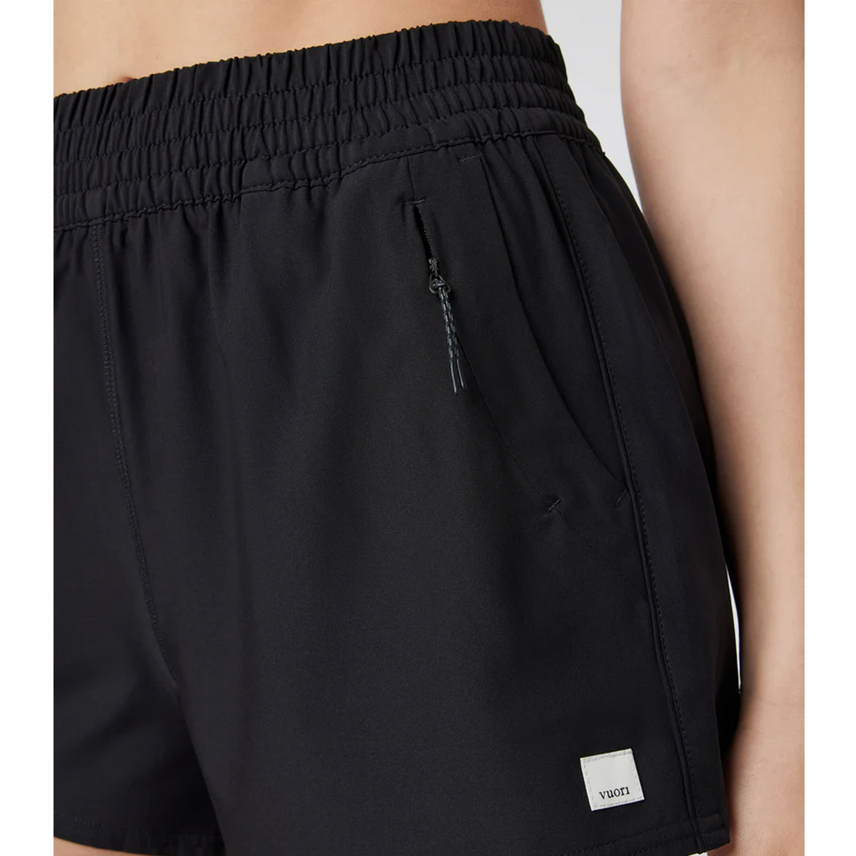 Vuori Dash Short 2.0 (Women) - Black Apparel - Bottom - Short - The Heel Shoe Fitters