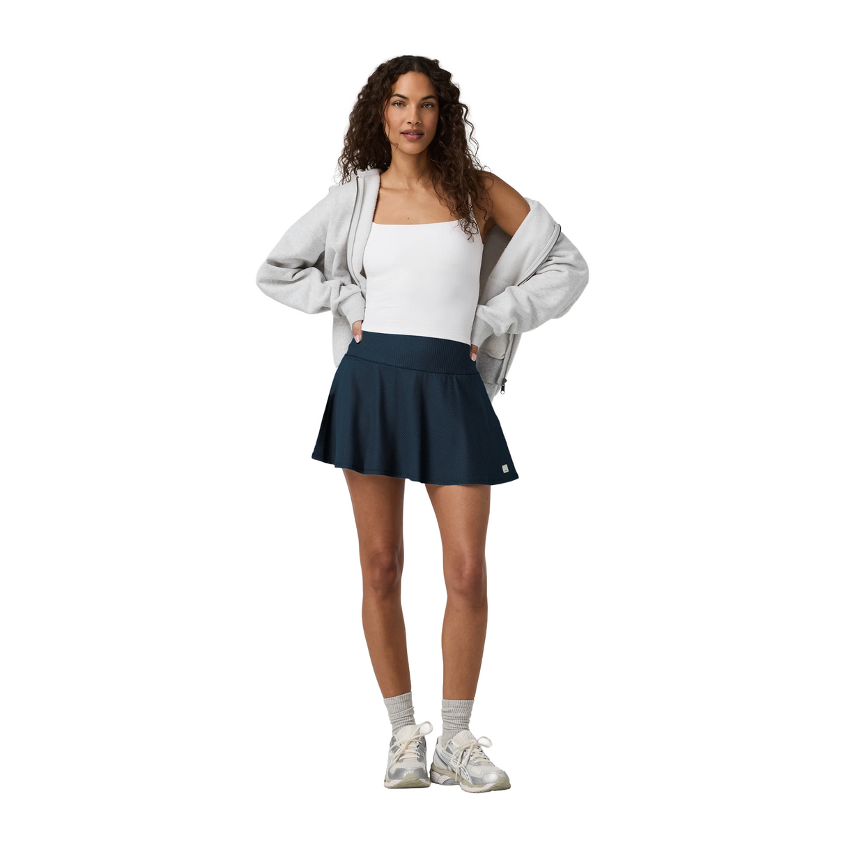 Vuori Baseline Gingham 14.5" Skirt (Women) Apparel - Bottom - Skirt - The Heel Shoe Fitters