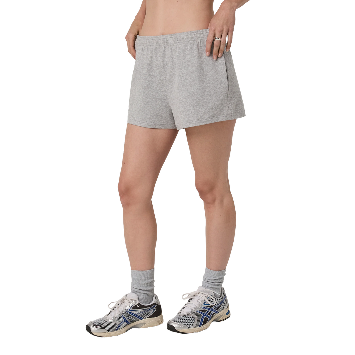 Vuori Halo Short (Women) - Pale Grey Heather