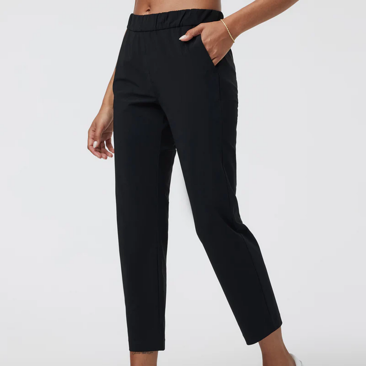 Vuori Miles Ankle Pant (Women) - Black Apparel - Bottom - Pant - The Heel Shoe Fitters