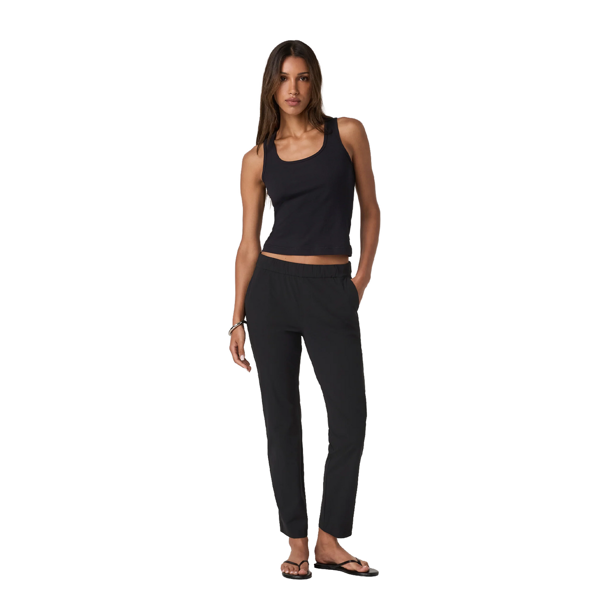 Vuori Miles Ankle Pant (Women) - Black