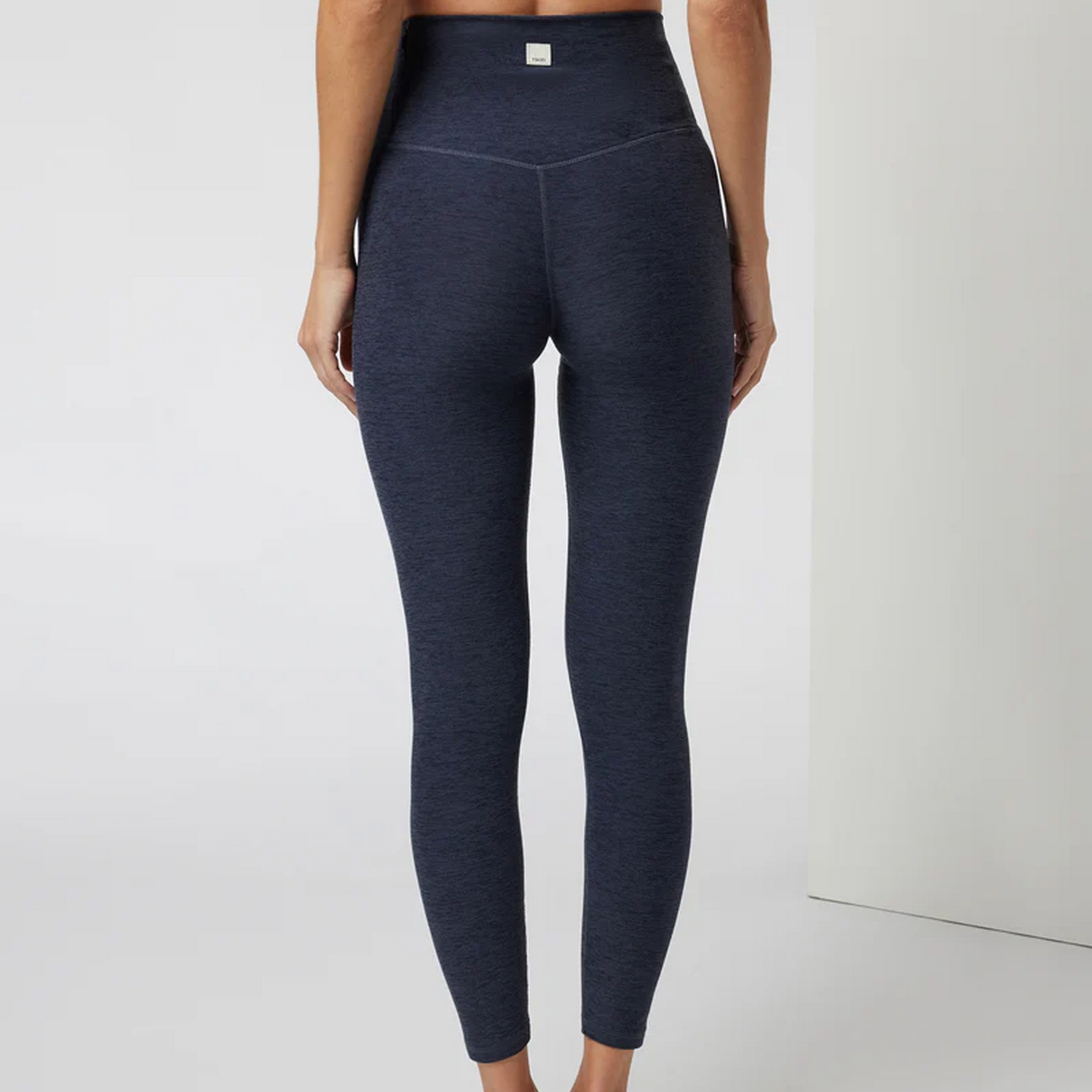 Vuori Clean Elevation Legging (Women) - Midnight Heather Apparel - Bottom - Pant - The Heel Shoe Fitters