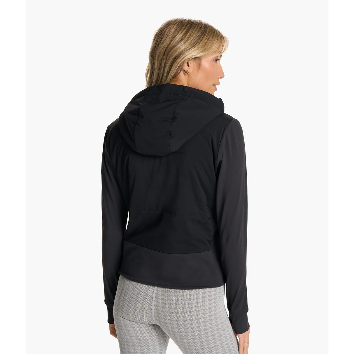 Vuori Chilled Out Full Zip Jacket (Women) - Black Apparel - Jacket - Lightweight - The Heel Shoe Fitters