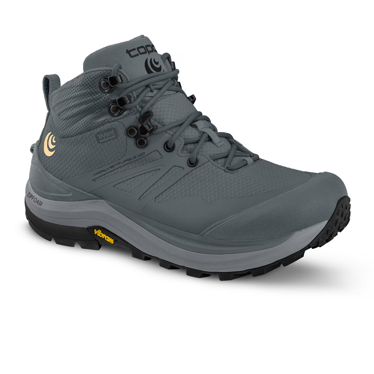 Topo Trailventure 2 Waterproof Hiking Boot (Women) - Grey/Grey Athletic - Running - Trail - The Heel Shoe Fitters
