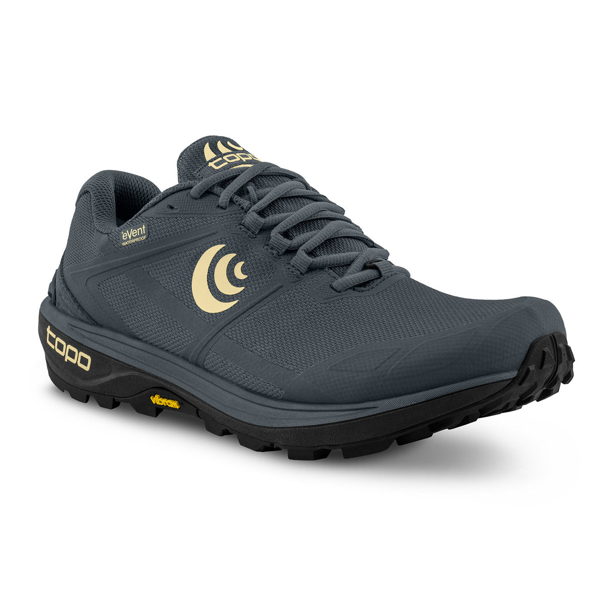 Topo Terraventure 4 Waterproof Running Shoe (Women) - Grey/Butter Athletic - Running - Trail - The Heel Shoe Fitters