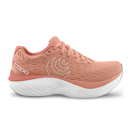 Topo Atmos Running Shoe (Women) - Dusty Rose/White Athletic - Running - The Heel Shoe Fitters