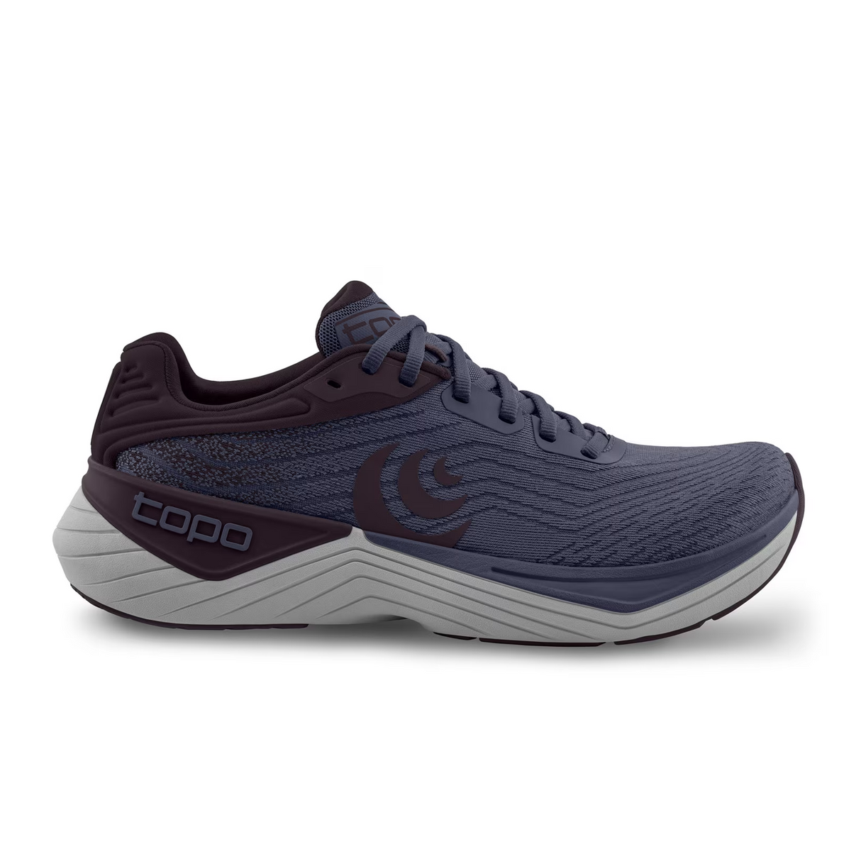 Topo Ultrafly 5 Running Shoe (Women) - Purple/Grey Athletic - Running - Stability - The Heel Shoe Fitters