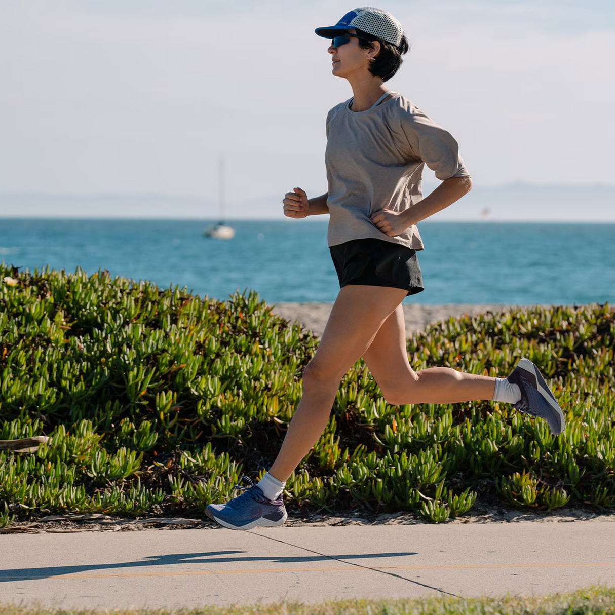 Topo Ultrafly 5 Running Shoe (Women) - Purple/Grey Athletic - Running - Stability - The Heel Shoe Fitters