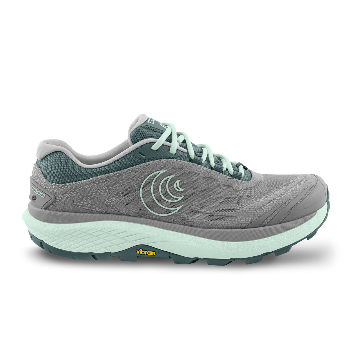 Topo Pursuit 2 Running Shoe (Women) - Grey/Mint Athletic - Running - The Heel Shoe Fitters