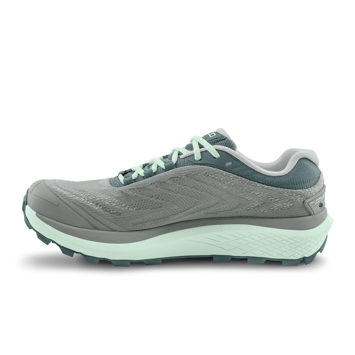 Topo Pursuit 2 Running Shoe (Women) - Grey/Mint Athletic - Running - The Heel Shoe Fitters