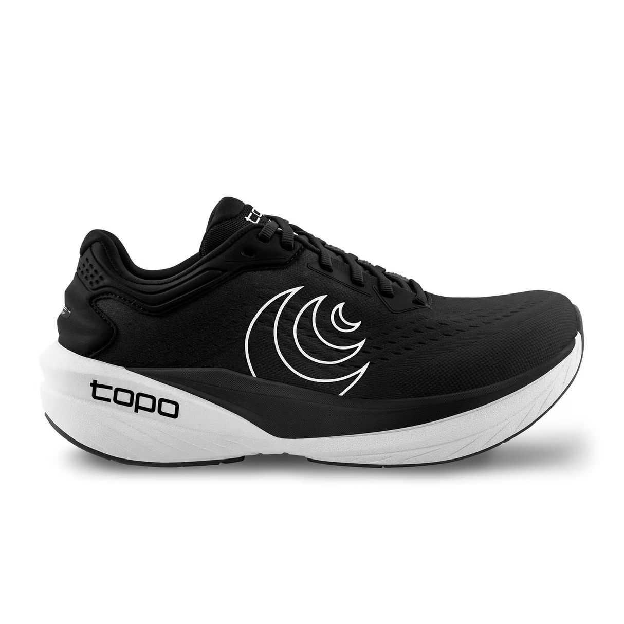 Topo Phantom 4 Running Shoe (Women) - Black/White Athletic - Running - Neutral - The Heel Shoe Fitters