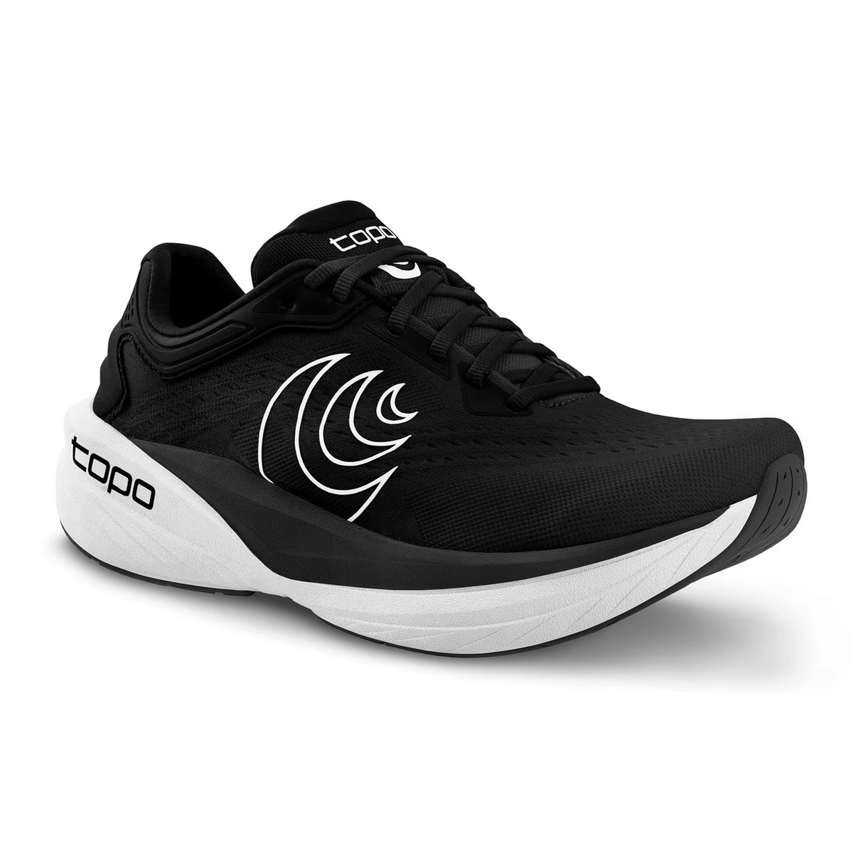 Topo Phantom 4 Running Shoe (Women) - Black/White Athletic - Running - Neutral - The Heel Shoe Fitters
