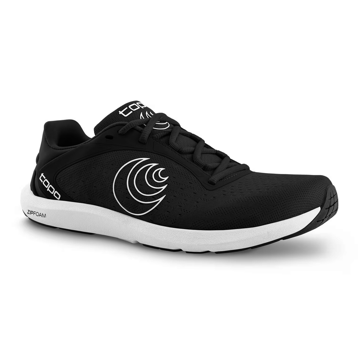 Topo ST-6 Running Shoe (Women) - Black/White Athletic - Running - Neutral - The Heel Shoe Fitters