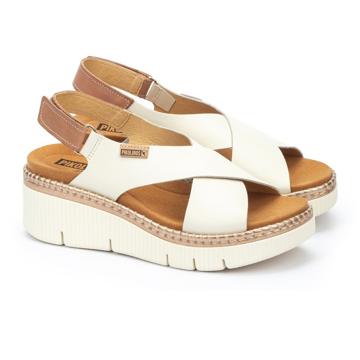 Pikolinos Gomera W0K-0606C1 Wedge Sandal (Women) - Nata Sandal - Heel/Wedge - The Heel Shoe Fitters