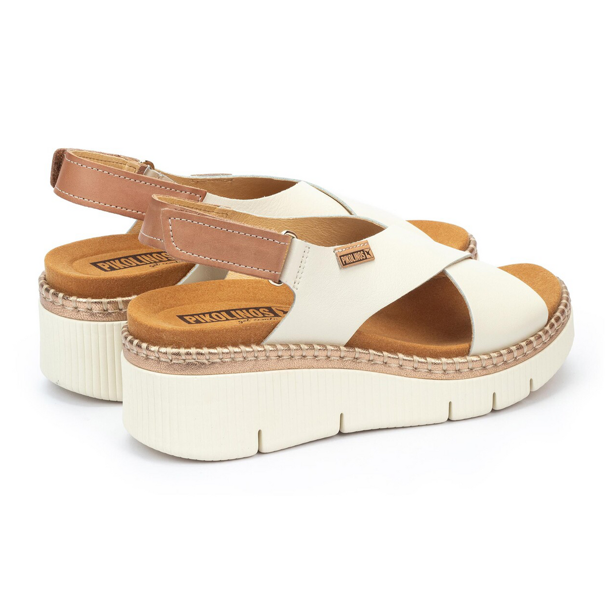 Pikolinos Gomera W0K-0606C1 Wedge Sandal (Women) - Nata Sandal - Heel/Wedge - The Heel Shoe Fitters