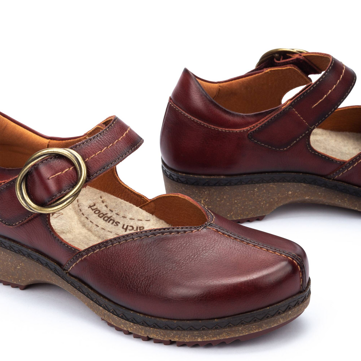 Pikolinos Granada W0W-4837 Mary Jane (Women) - Arcilla Dress-Casual - Clogs & Mules - The Heel Shoe Fitters