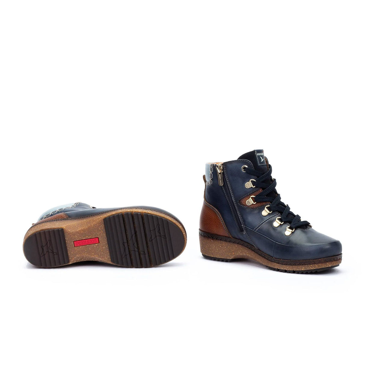 Pikolinos Granada W0W-8676C1 Ankle Boot (Women) - Blue Boots - Casual - Low - The Heel Shoe Fitters