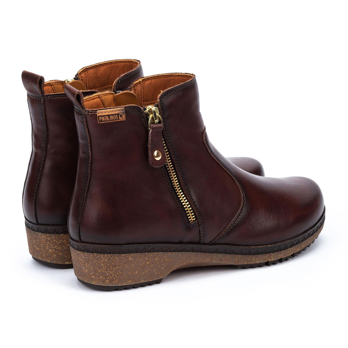 Pikolinos Granada W0W-8988 Ankle Boot (Women) - Caoba Boots - Casual - Mid - The Heel Shoe Fitters