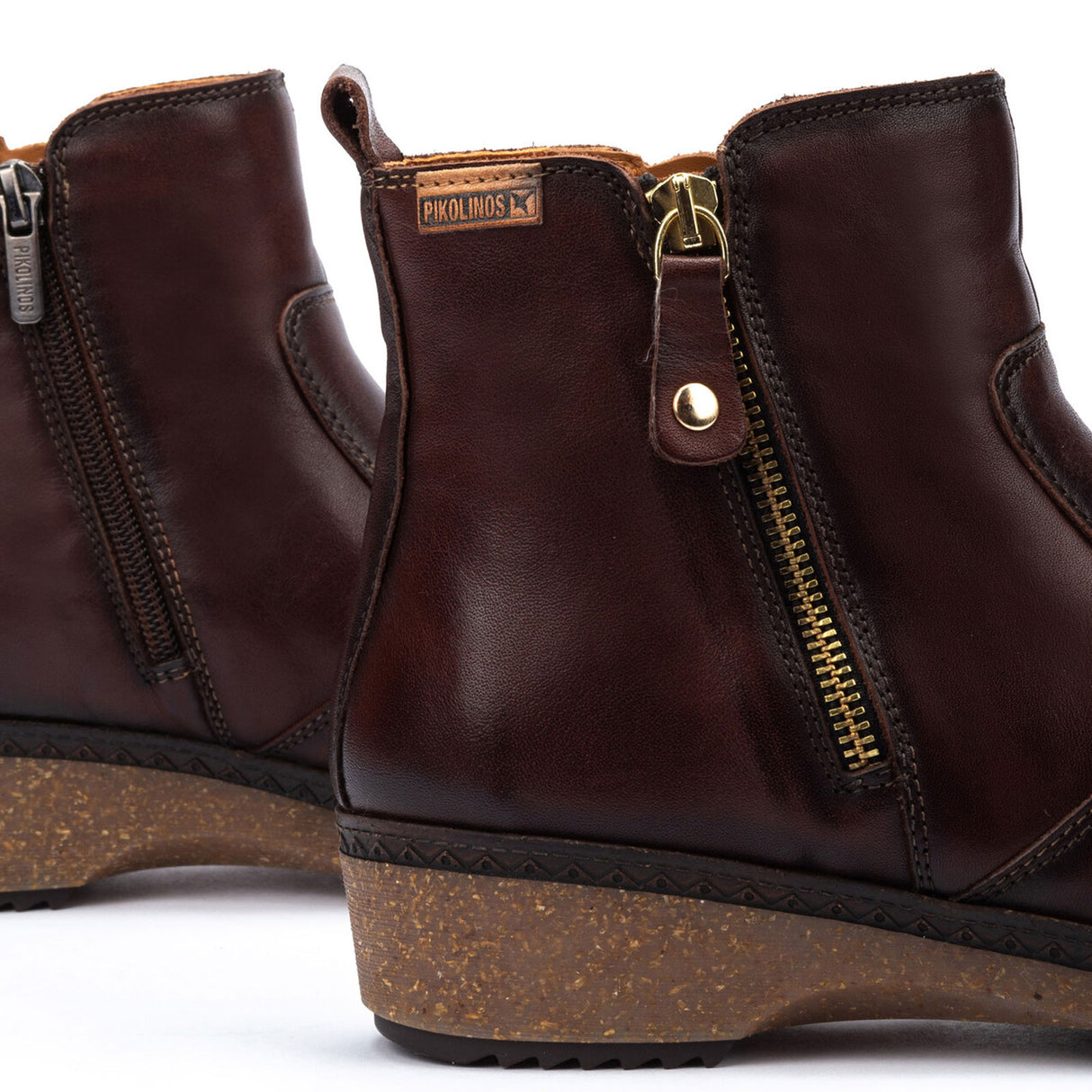 Pikolinos Granada W0W-8988 Ankle Boot (Women) - Caoba Boots - Casual - Mid - The Heel Shoe Fitters