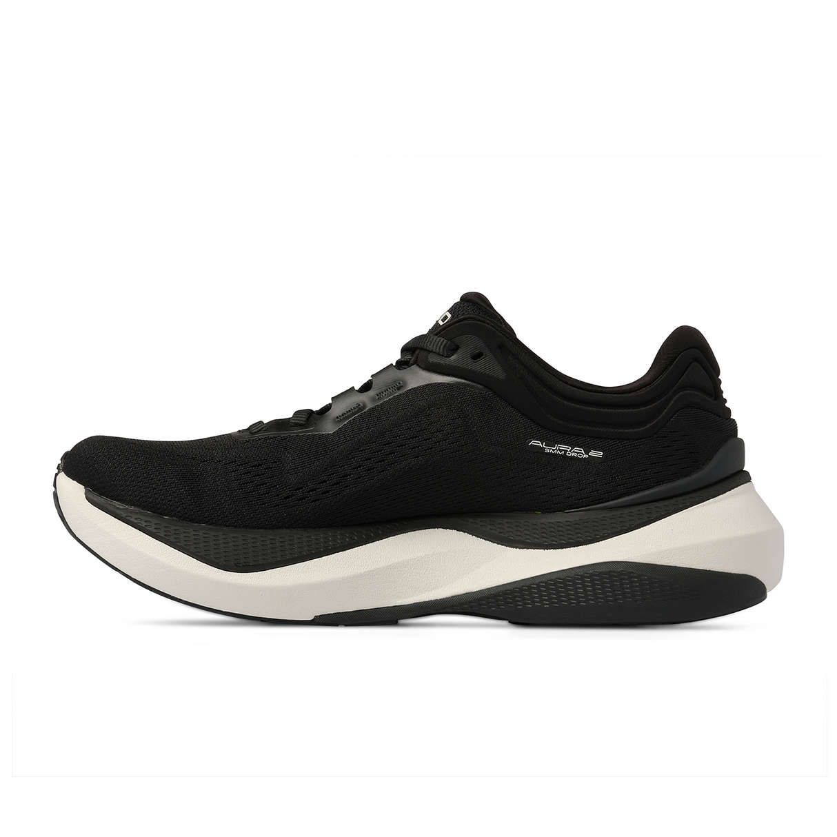 Topo Aura 2 Running Shoe (Women) - Black/Cloud Athletic - Running - Stability - The Heel Shoe Fitters
