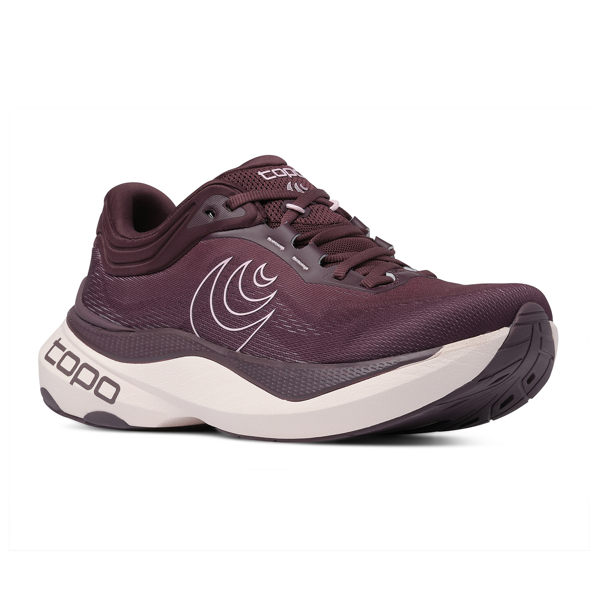Topo Aura 2 Running Shoe (Women) - Maroon/Pink