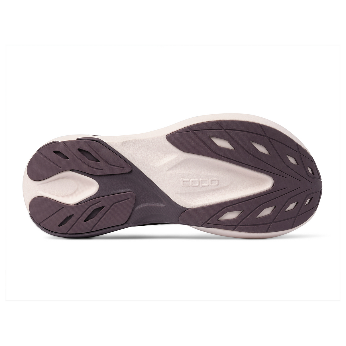 Topo Aura 2 Running Shoe (Women) - Maroon/Pink