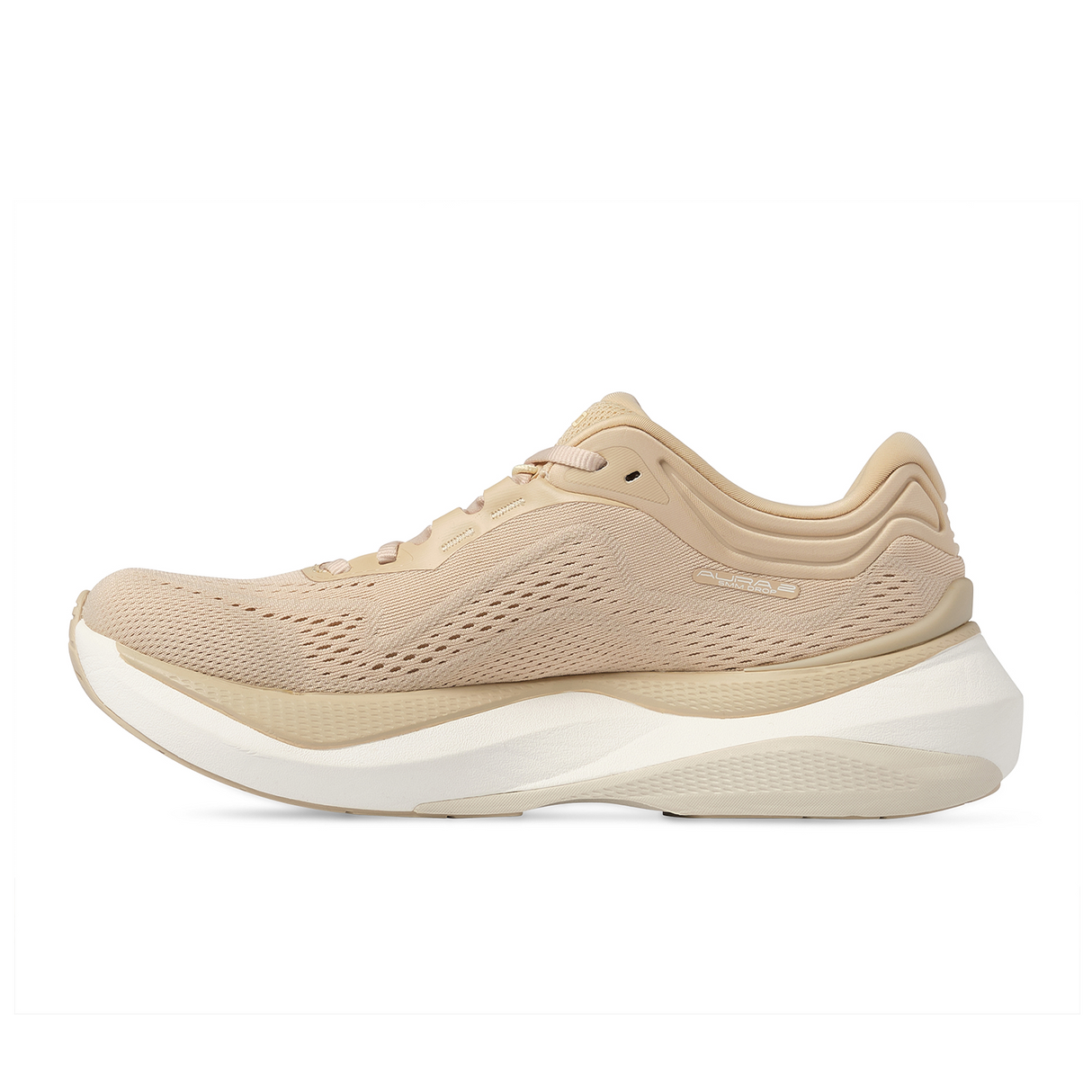 Topo Aura 2 Running Shoe (Women) - Tan/White