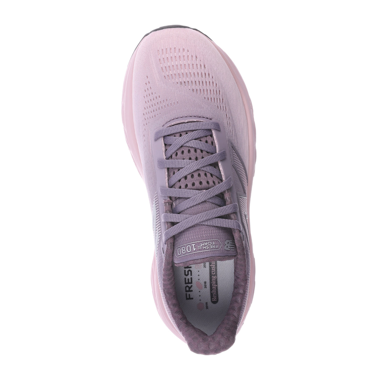 New Balance Fresh Foam X 1080 v14 Running Shoe (Women) - Dark Ice Wine/Twilight Haze/Silver Metallic Athletic - Running - Cushion - The Heel Shoe Fitters