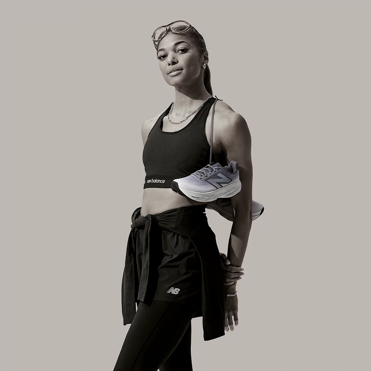 New Balance Fresh Foam X 1080 v14 Running Shoe (Women) - Castlerock/Grey Matter/Black Athletic - Running - Cushion - The Heel Shoe Fitters