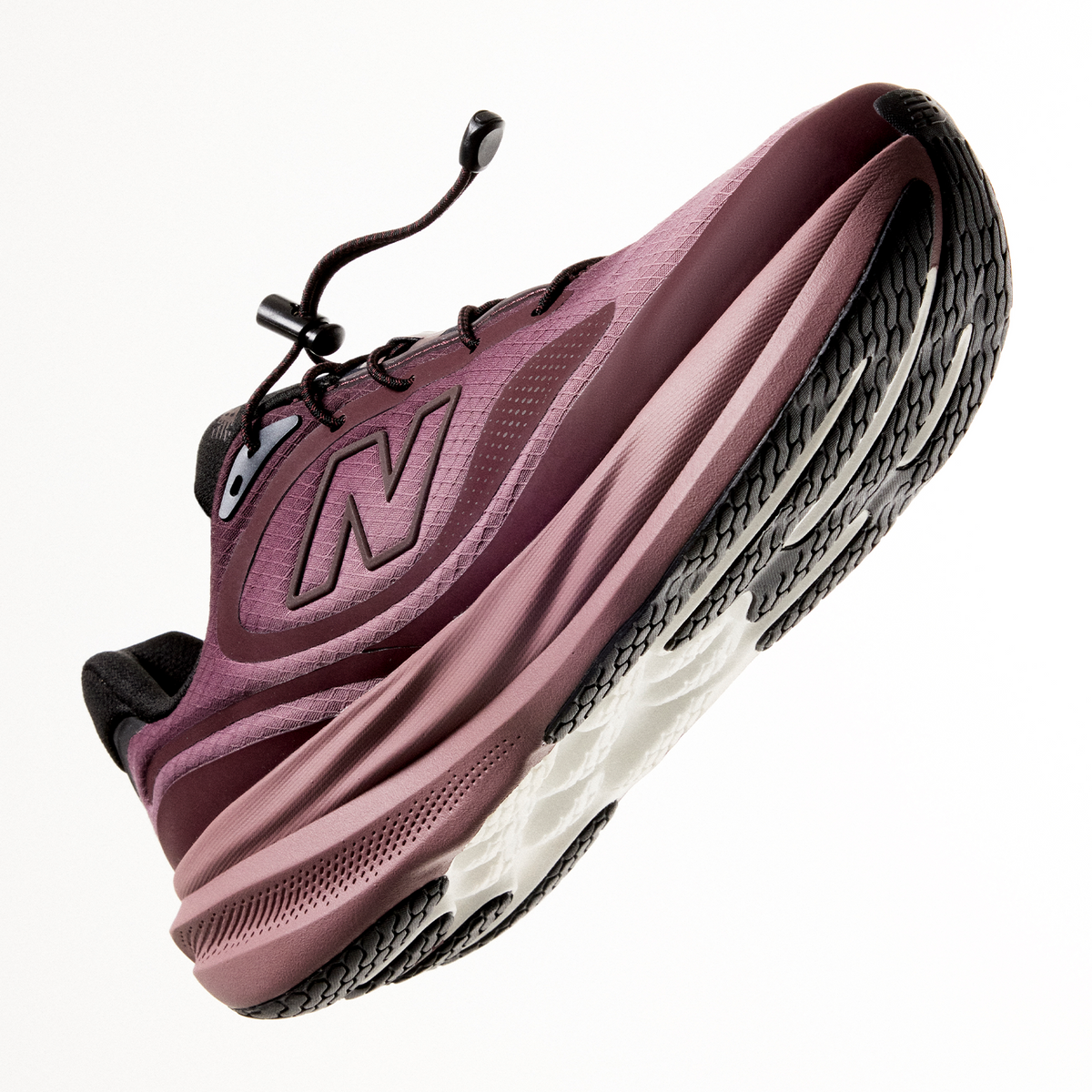 New Balance 1080 v15 Running Shoe (Women) - Cherry Leather