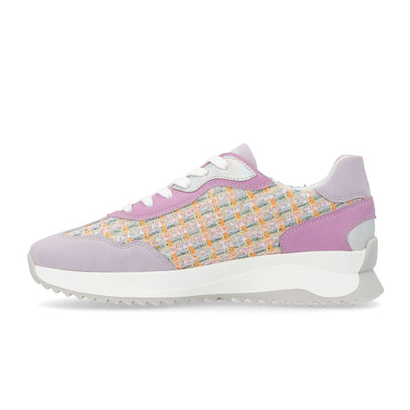 Rieker R-Evolution W1300-90 Dhara Sneaker (Women) - Mauve/Pastel Orange Athletic - Casual - Lace Up - The Heel Shoe Fitters
