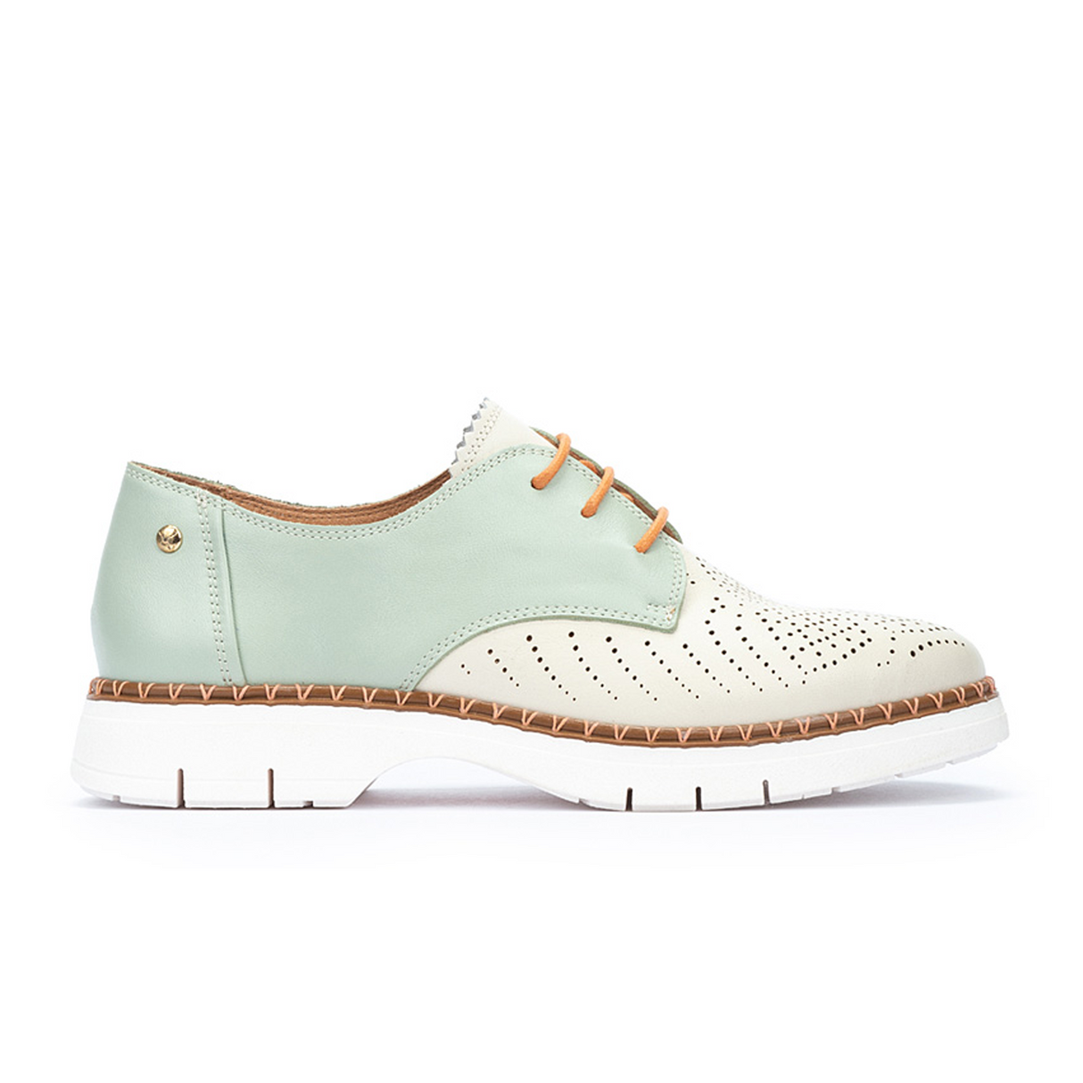 Pikolinos Henares W1A-4816C1 Oxford (Women) - Nata Leather Dress-Casual - Oxford - The Heel Shoe Fitters