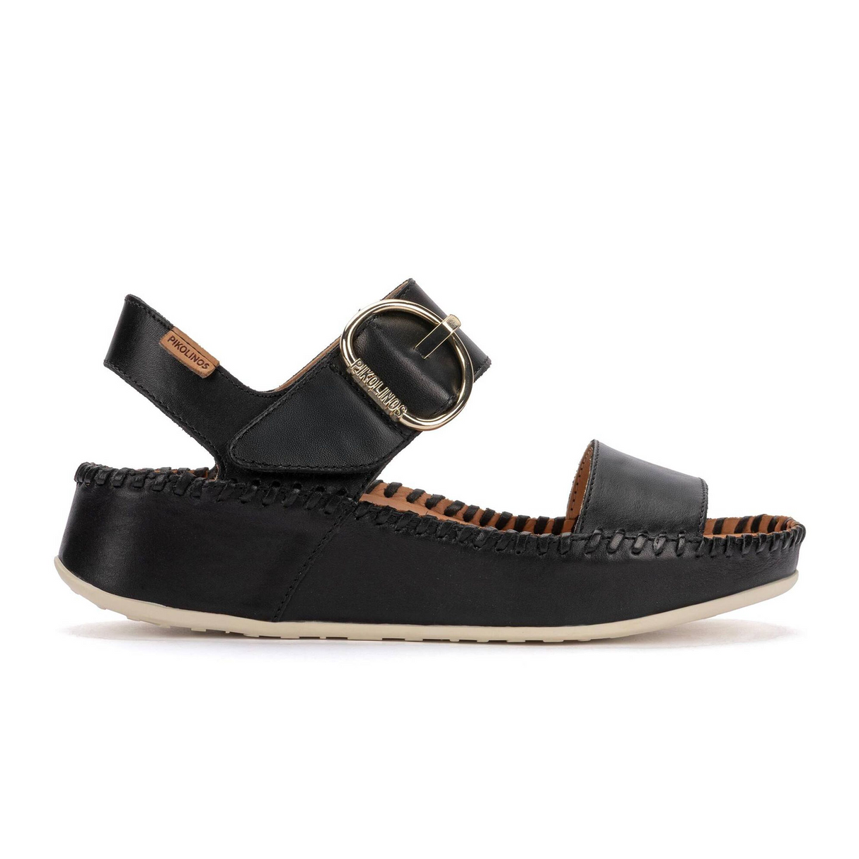 Pikolinos Marina W1C-0709 Wedge Sandal (Women) - Black