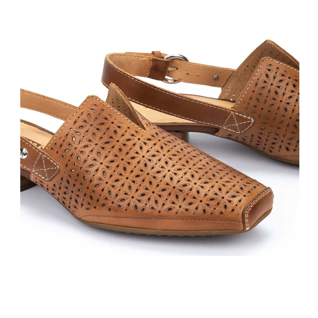 Pikolinos Alameda W1N-5955C1 Heeled Sandal (Women) - Brandy Dress-Casual - Clogs & Mules - The Heel Shoe Fitters