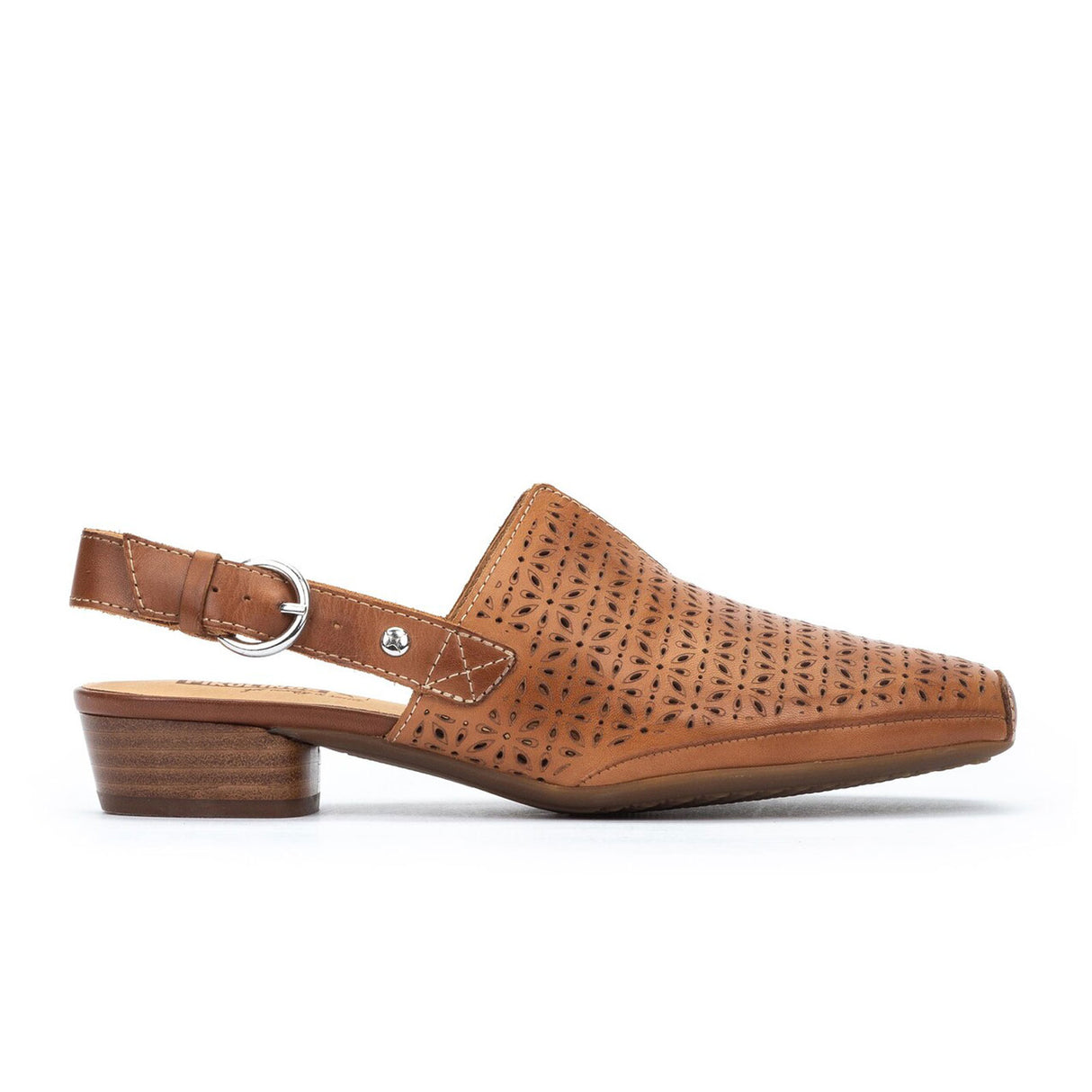 Pikolinos Alameda W1N-5955C1 Heeled Sandal (Women) - Brandy Dress-Casual - Clogs & Mules - The Heel Shoe Fitters