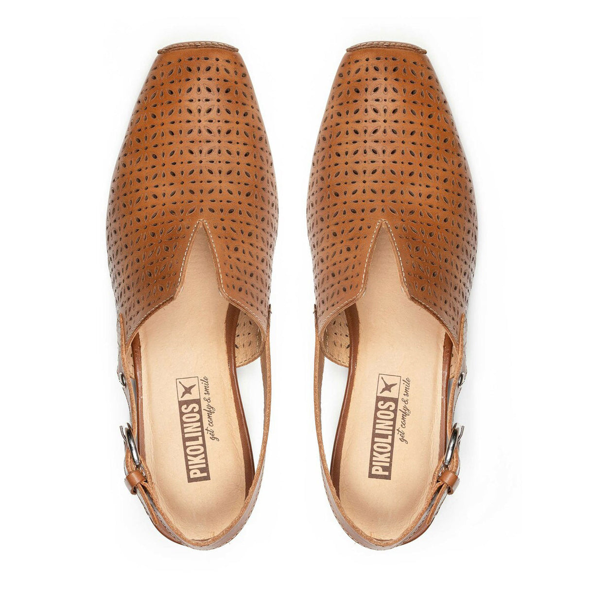 Pikolinos Alameda W1N-5955C1 Heeled Sandal (Women) - Brandy Dress-Casual - Clogs & Mules - The Heel Shoe Fitters