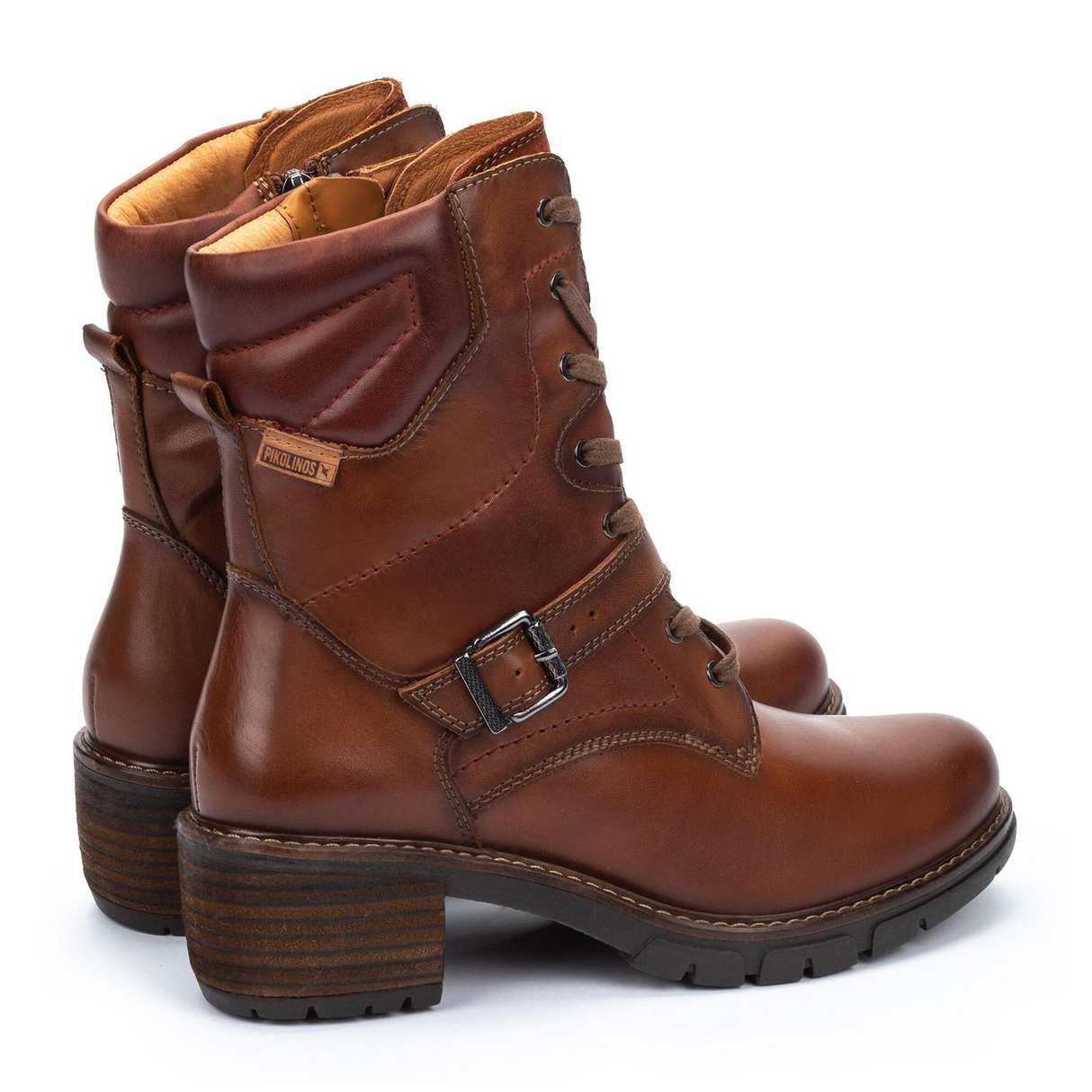 Pikolinos San Sebastian W1T-8675C1 Heeled Mid Boot (Women) - Cuero Boots - Casual - Mid - The Heel Shoe Fitters