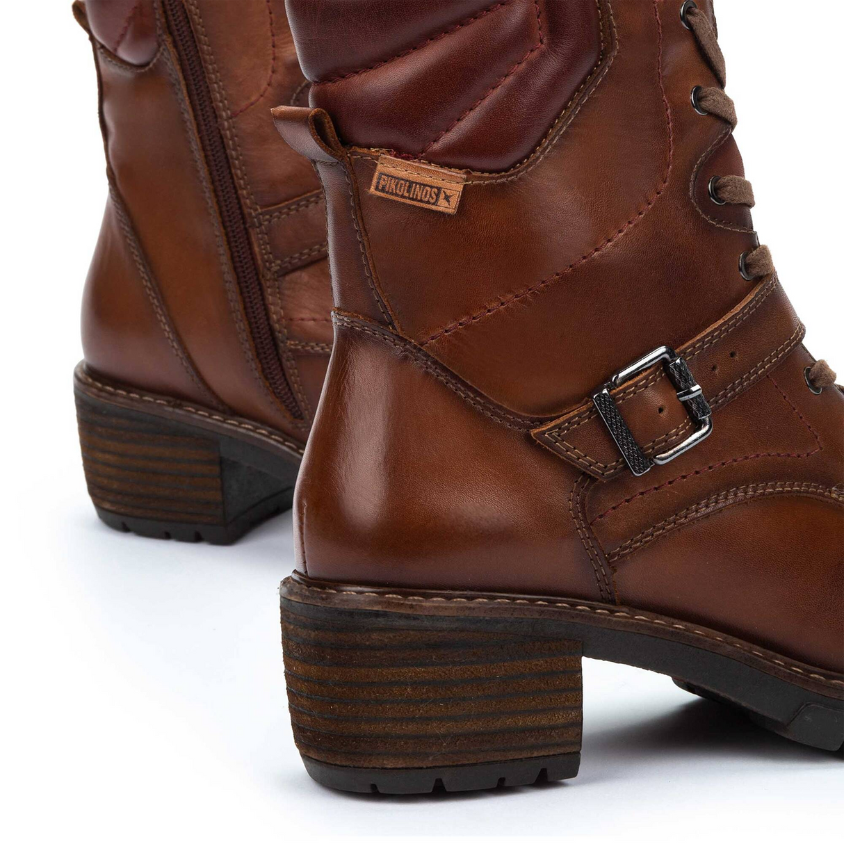 Pikolinos San Sebastian W1T-8675C1 Heeled Mid Boot (Women) - Cuero Boots - Casual - Mid - The Heel Shoe Fitters