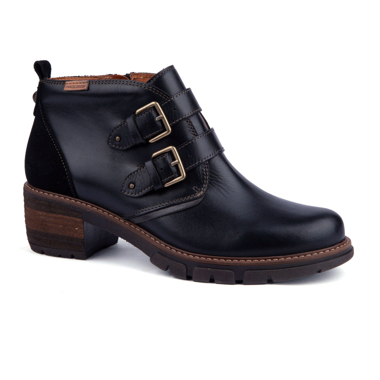 Pikolinos San Sebastian W1T-8826C1 Ankle Boot (Women) - Black Boots - Casual - Low - The Heel Shoe Fitters