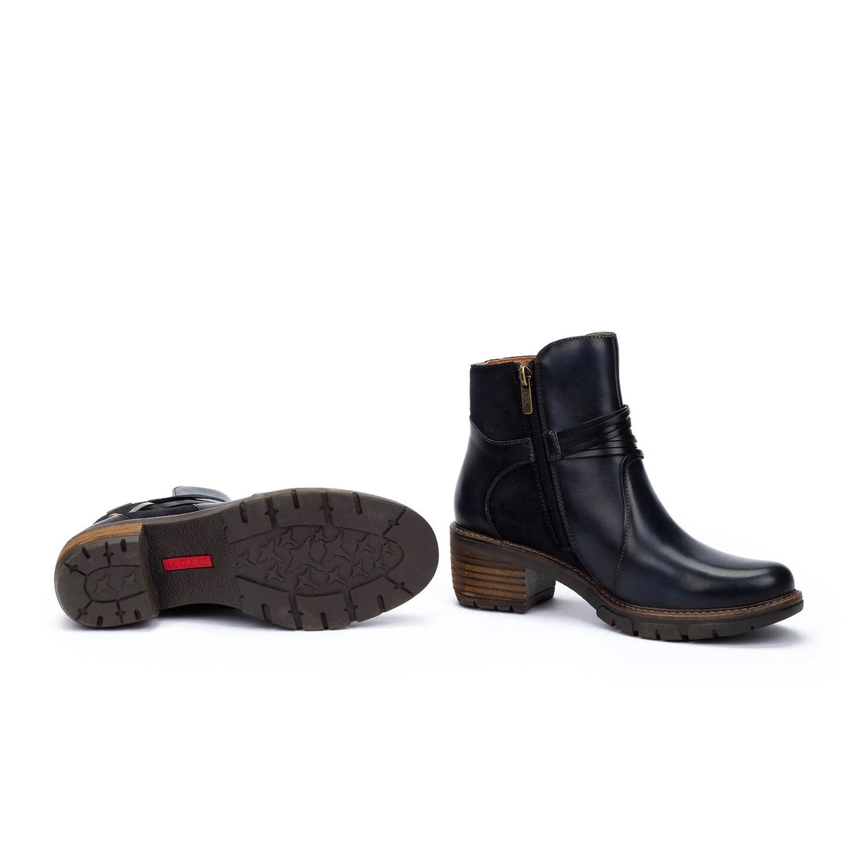 Pikolinos San Sebastian W1T-8906C2 Ankle Boot (Women) - Blue Boots - Casual - Mid - The Heel Shoe Fitters