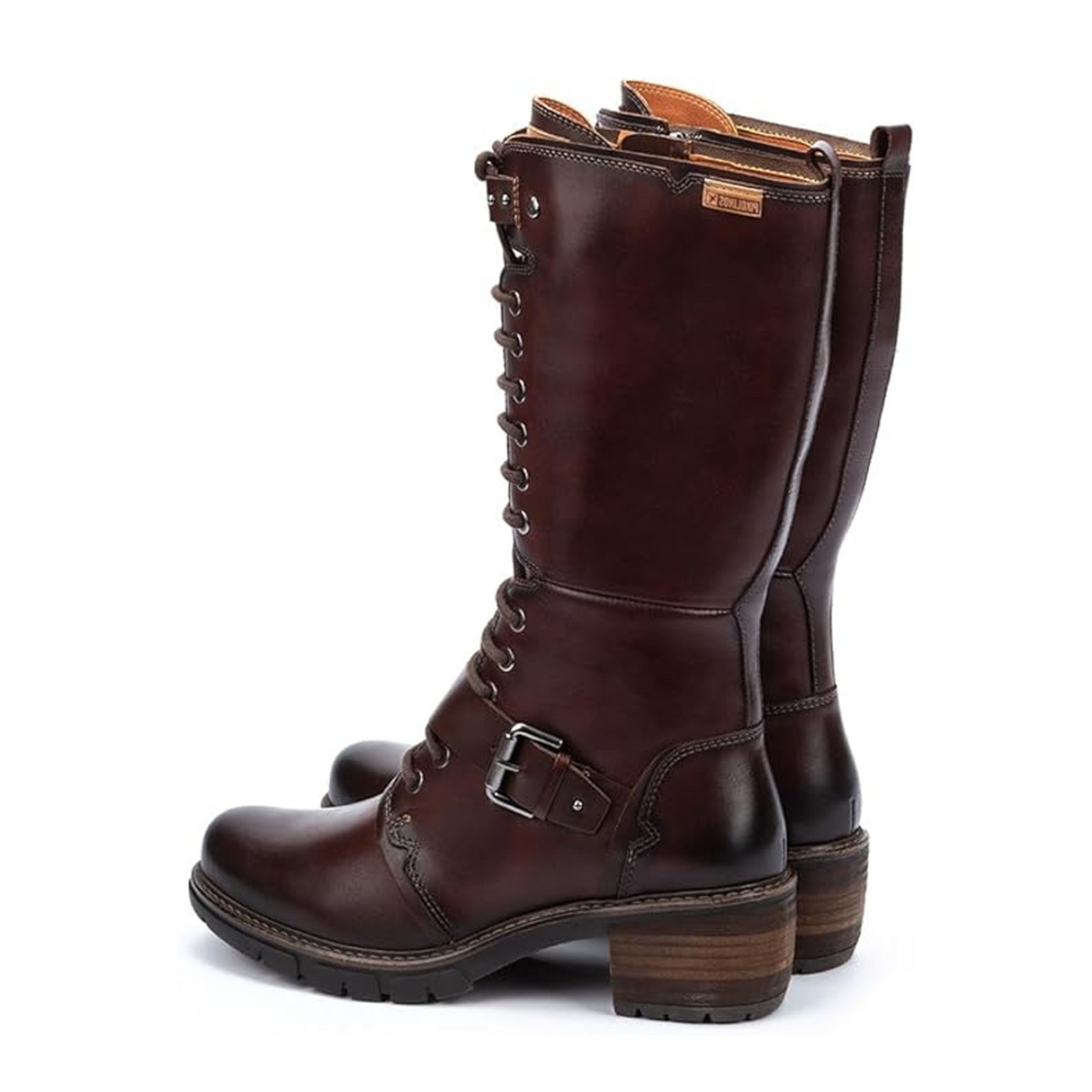 Pikolinos San Sebastia W1T-9624 Tall Boot (Women) - Caoba Leather Boots - Fashion - High - The Heel Shoe Fitters
